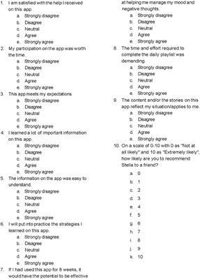 Consumer acceptance of using a digital technology to manage postpartum depression